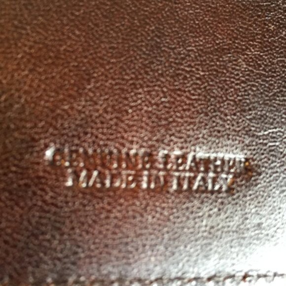 VALENTINA LEATHER WALLETS SIZE 7&quot X 4&quot - Picture 8 of 13